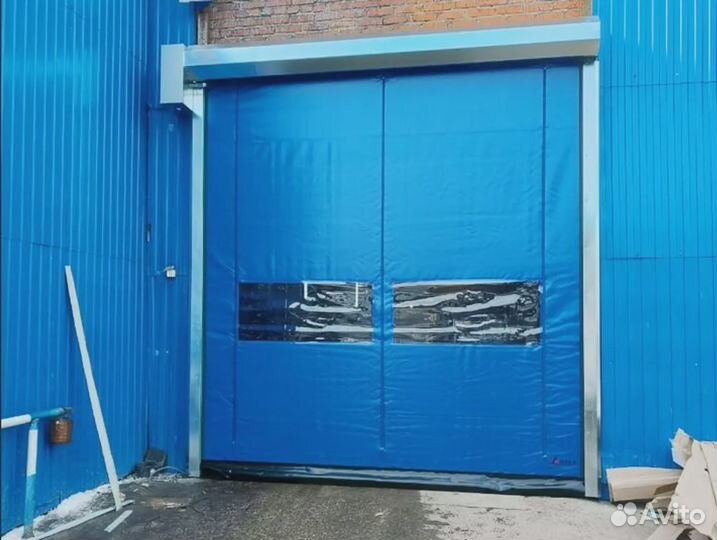 Ворота скоростные из пвх под ключ