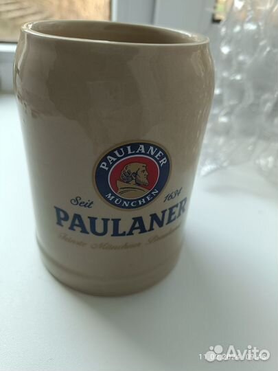 Кружка пивная Paulaner 1л