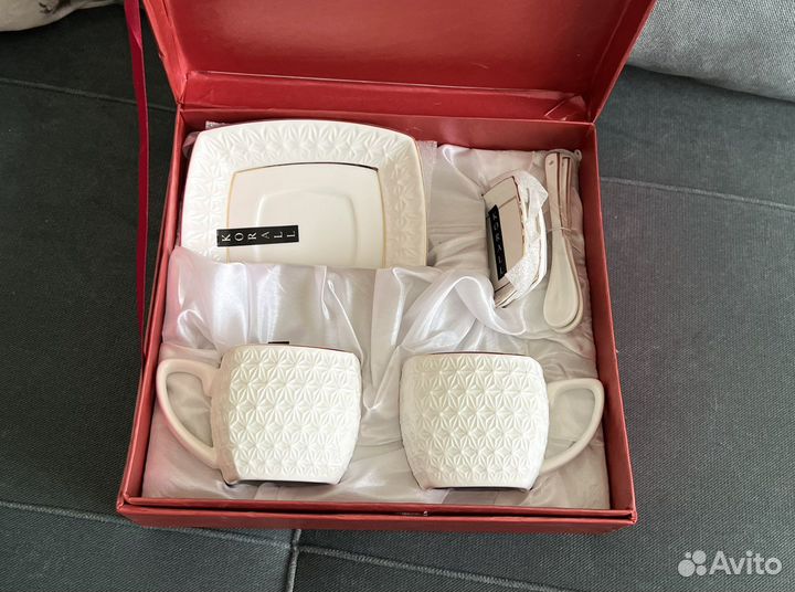 Чайный сервиз Коралл Снежная Королева, 8 предметов