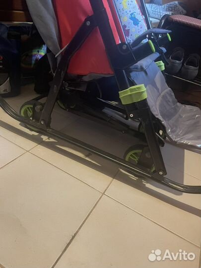 Санки-коляска