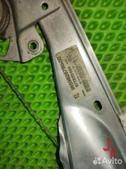 Стеклоподъемник задний левый правый Peugeot 308