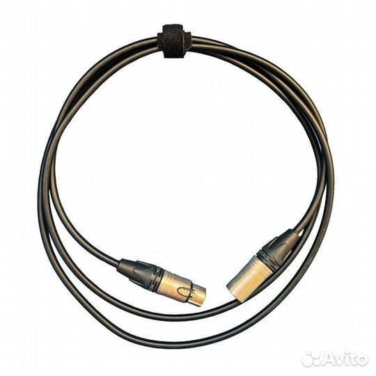 GS-PRO XLR3F-XLR3M 2 метра балансный микрофонный к