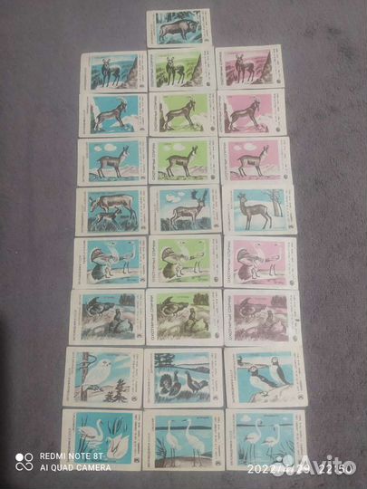 Этикетки для спичечных коробков СССР