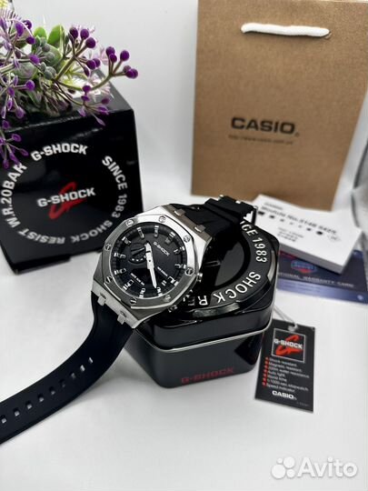 Часы casio g shock ga 2100 custom новинка черные