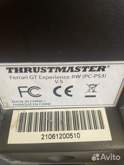 Игровой руль thrustmaster ferrari GT Experience