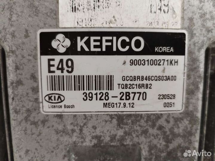 Мозги эбу на Kia Rio 1.6 автомат