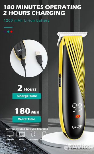 Триммер машинка для стрижки оптом VGR V-959