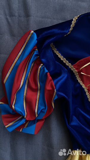 Карнавальный костюм взрослый белоснежка