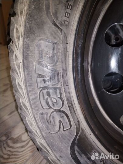 Продам колеса на дисках от Kia Rio 185/65 R15
