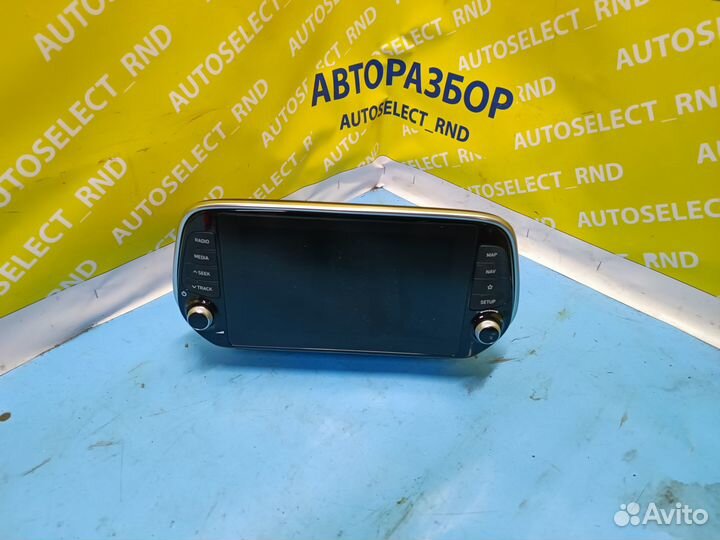 Hyundai Santa fe 4 магнитола