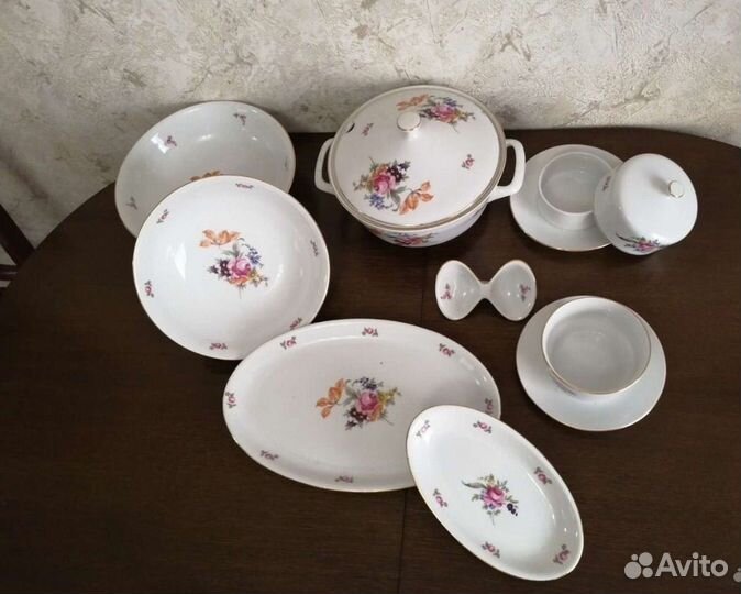 Сервиз столовый Чехословакия оригинал