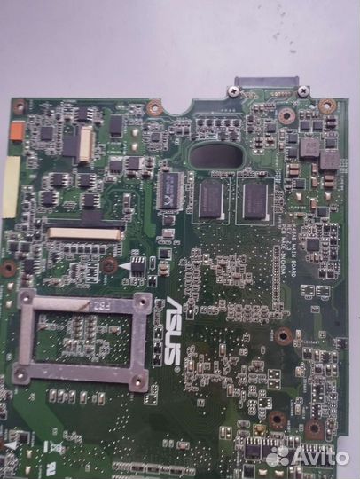 Материнская плата не рабочая нет изо asus k50 k40
