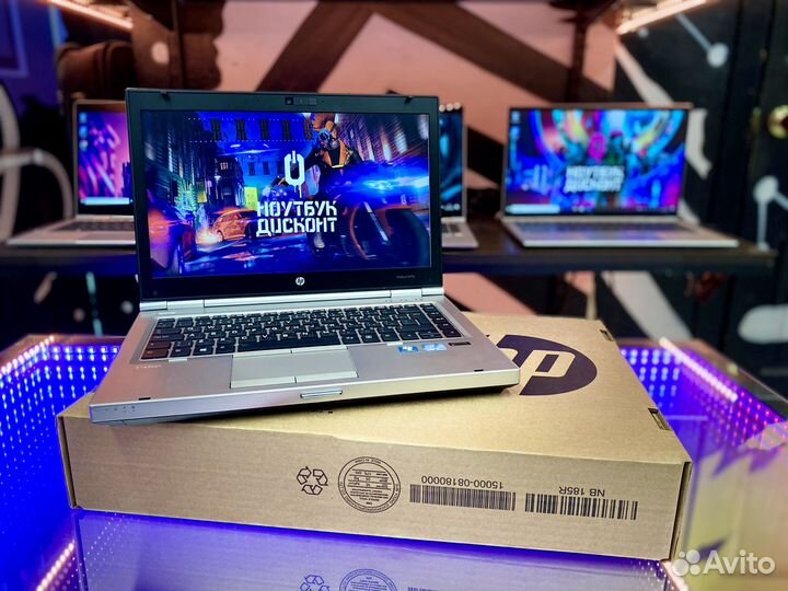 Прочный HP Elitebook 8470p 8GB 256SSD