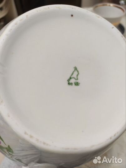 Фарфор чайник чайные пары Дулево