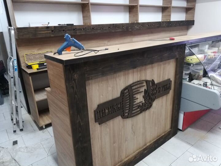 Барные стойки, фальш-панели,стеллажи