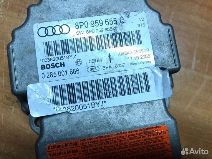 Блок air bag Audi A3 8P 2.0 2008