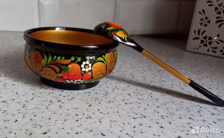 Наборы хохлома посуда
