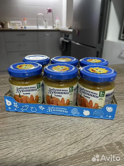 Детское пюре Бабушкино лукошко