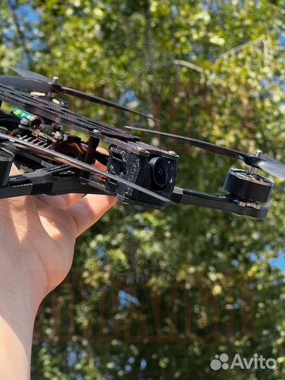 Дpон fpv пиpaнья 7 и 10 дюймoв