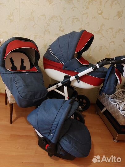 Коляска 3 в 1 Adamex Neonex