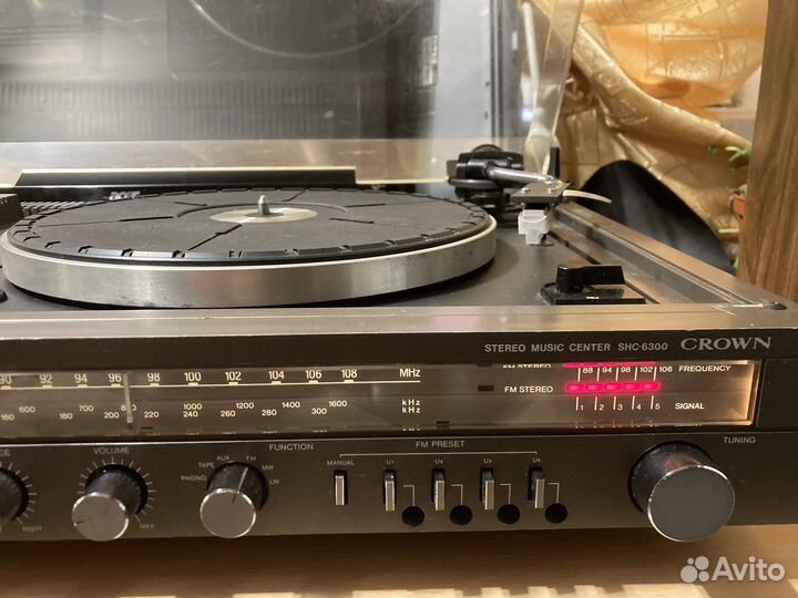 Crown SHC-6300 HiFi stereo system Japan