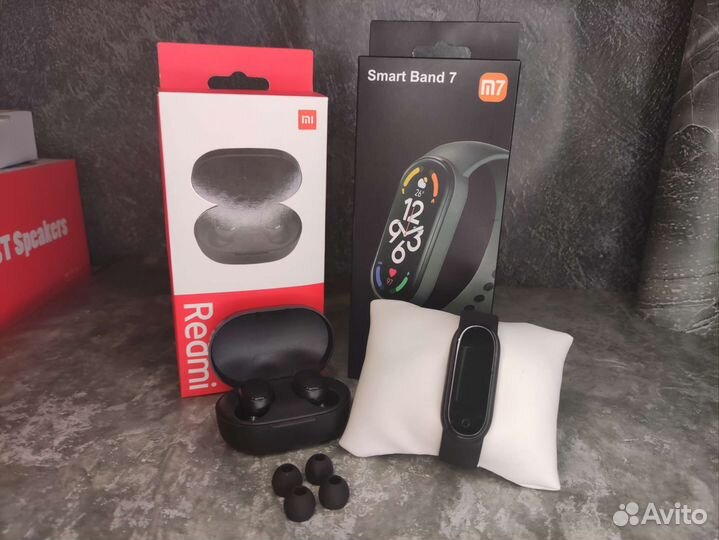 Беспроводные наушники pro 5 + смарт часы