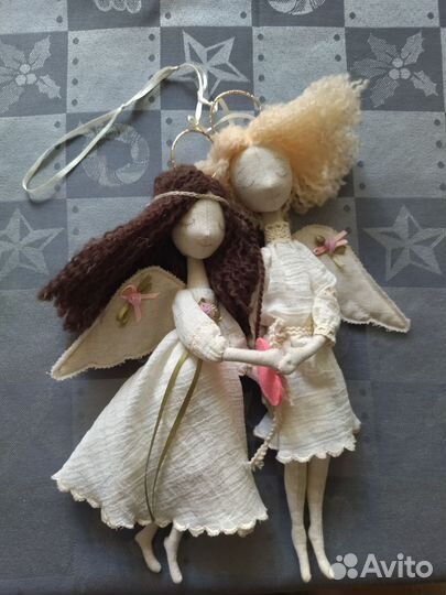 Куклы-ангелы ручной работы