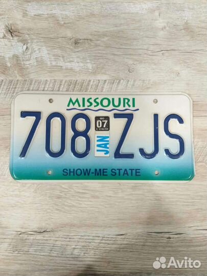 Автомобильный номер США