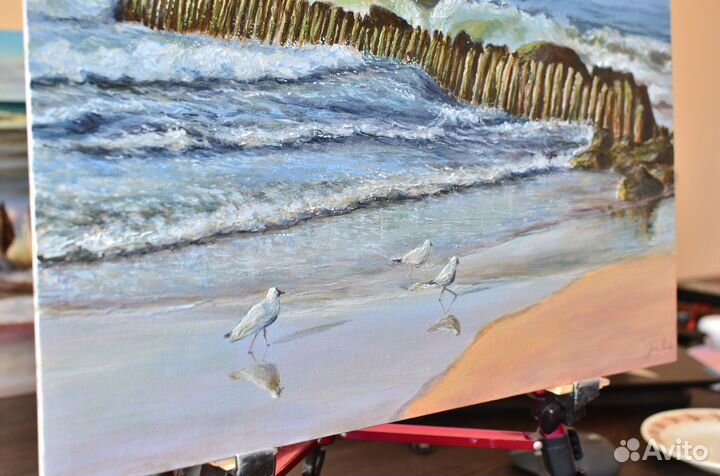 Живопись маслом, картина 