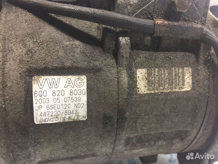 Фольксваген Поло Компрессор кондиционера воздуха