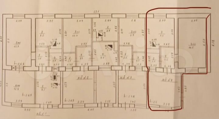 Таунхаус 32 м² на участке 5 сот.