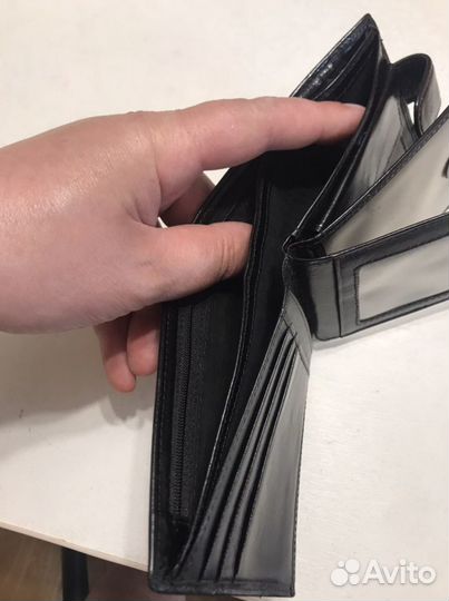 Кошелек мужской кожаный
