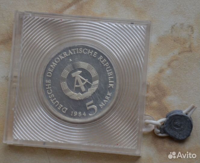 Германия ГДР 5 марок