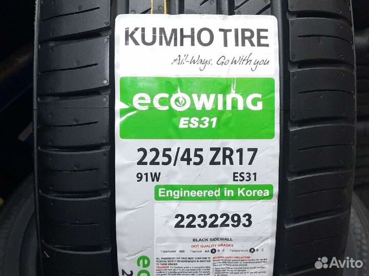 Kumho Ecowing ES31 225/45 R17 94W