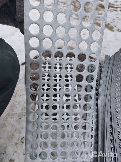 Высечка оцинкованная 1 мм толщина