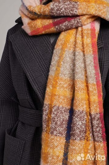 Женский теплый платок