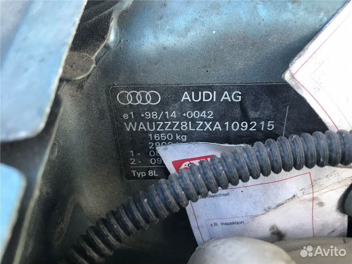 Разбор на запчасти Audi A3 (8L1) 1996-2003