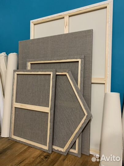 Холсты на подрамнике ЛёнХлопок