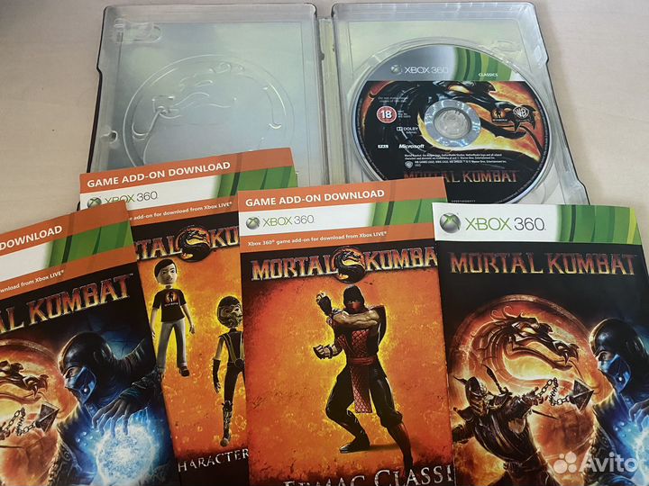 Mortal kombat steelbook