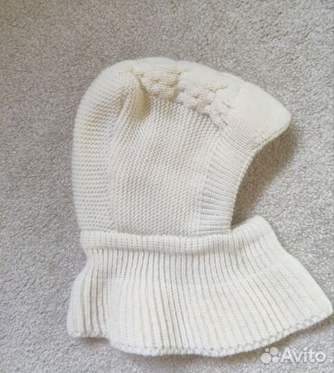 Шапка шлем для малыша 40 -42