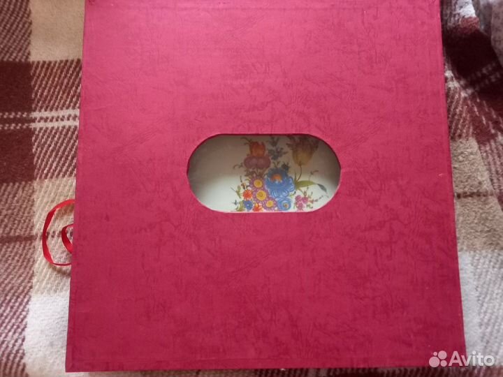 Поднос блюдо фарфоровое