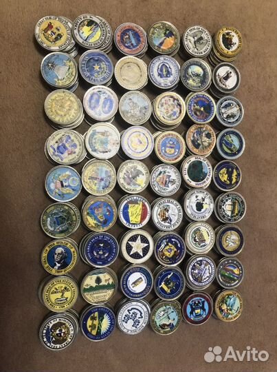 Монеты наборами и россыпью