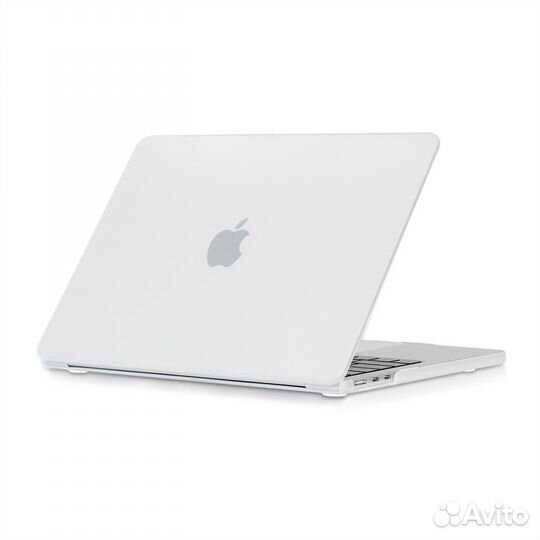 Чехол для MacBook Pro 13 2016-2022 матовый белый