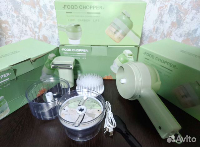 Кухонный комбайн блендер измельчитель терка 4в1NEW