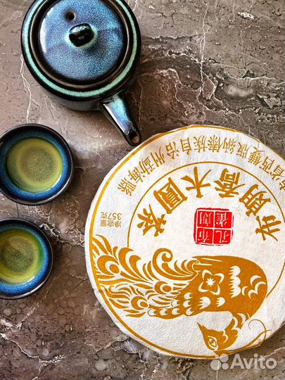 Китайский чай против сна Шен пуэр Злая птичка 2021