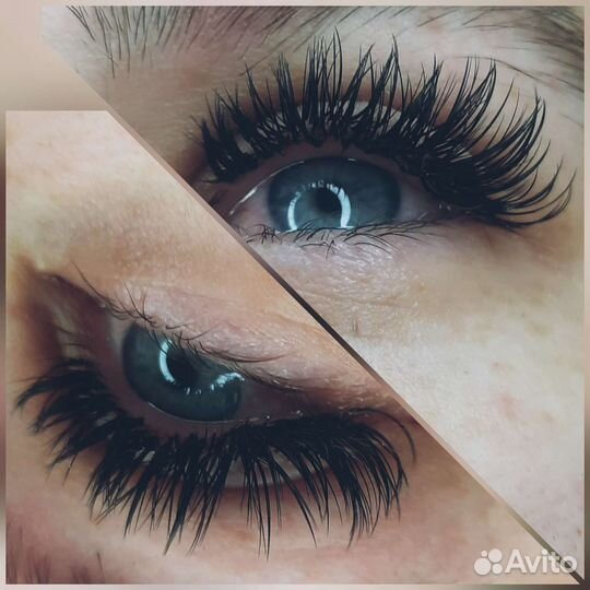 Наращивание ресниц на дому
