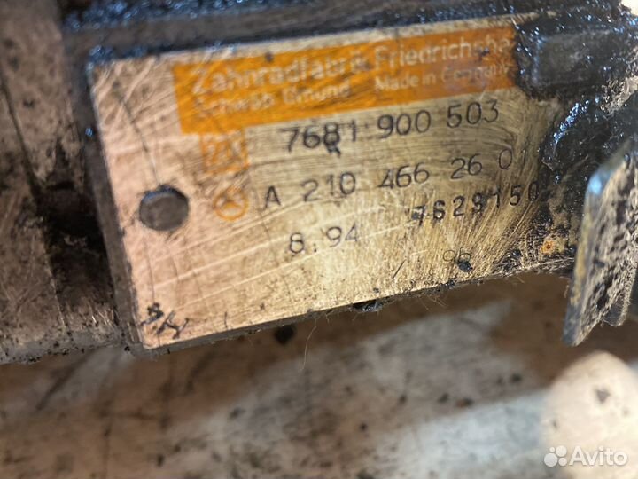 Mercedes W202 W210 W124 M111 насос гидроусилителя