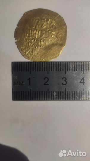 Золотой динар Великой монгольской империи 3,74 гр