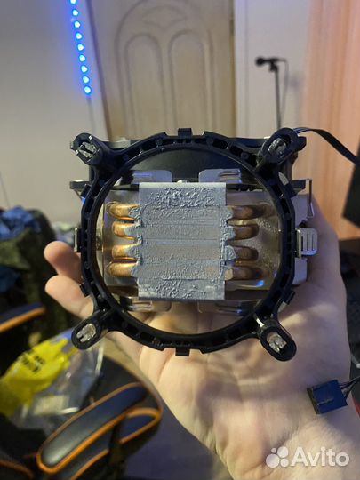 Башенный кулер 4 трубки