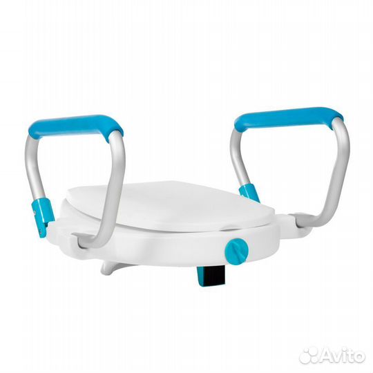 Насадка на унитаз с откидными поручнями TU 233-2